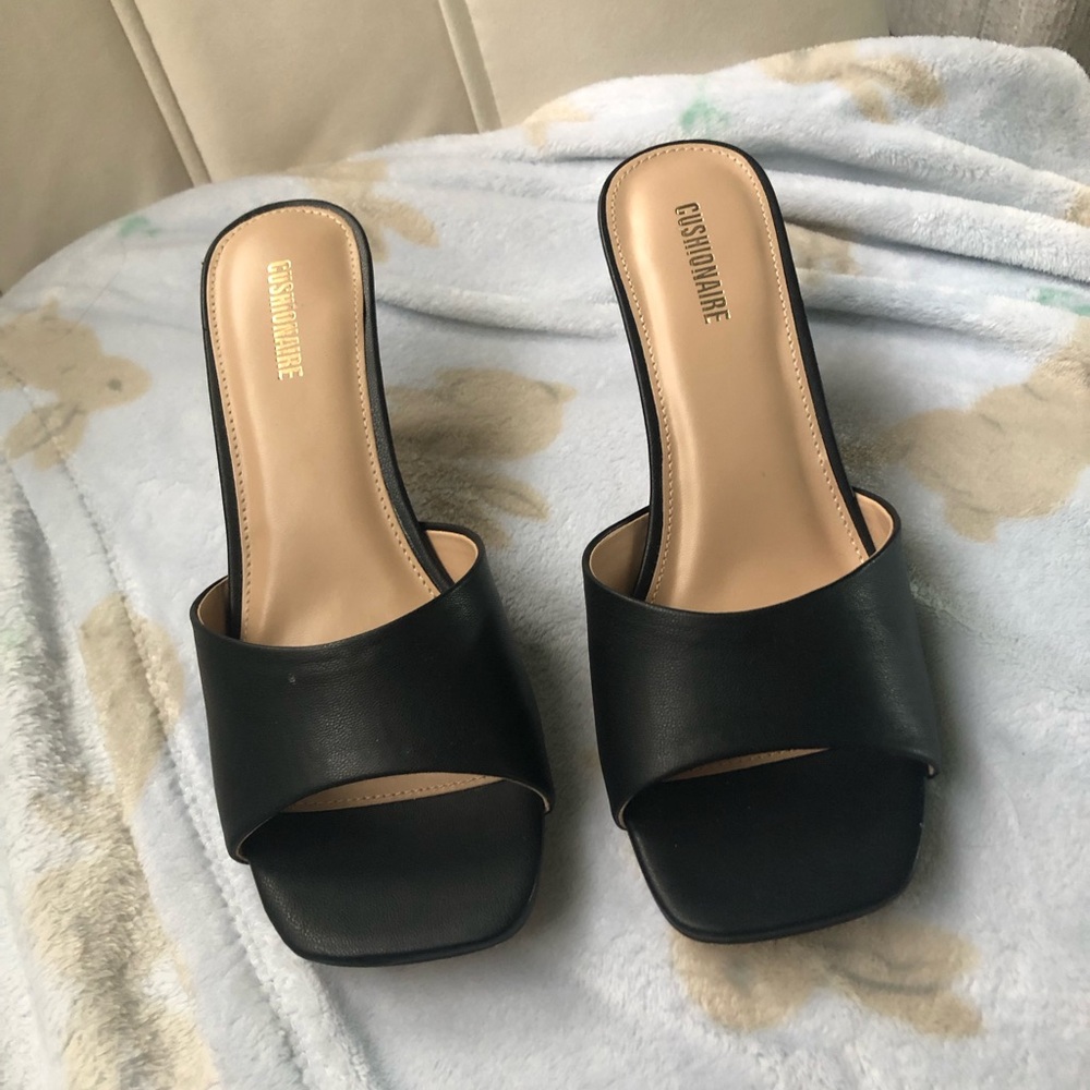 Black Women's Slide Sandals🩵